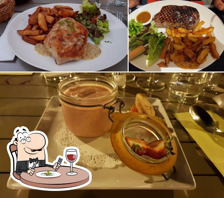 Plats à Restaurant Le Zinc Tours
