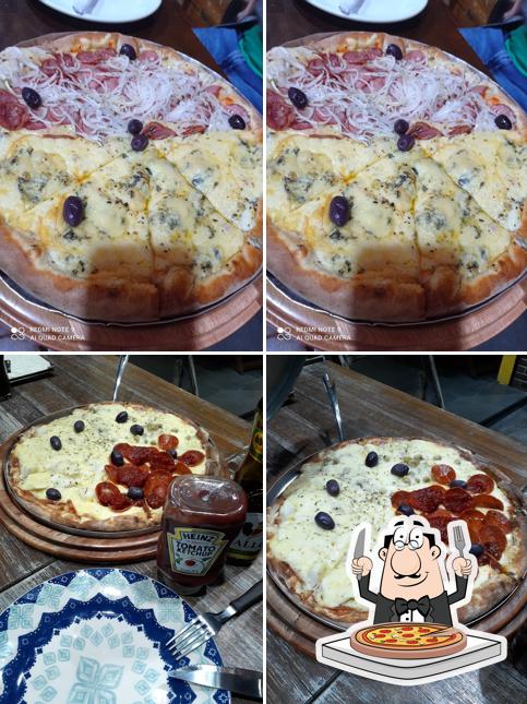 Experimente diferentes tipos de pizza