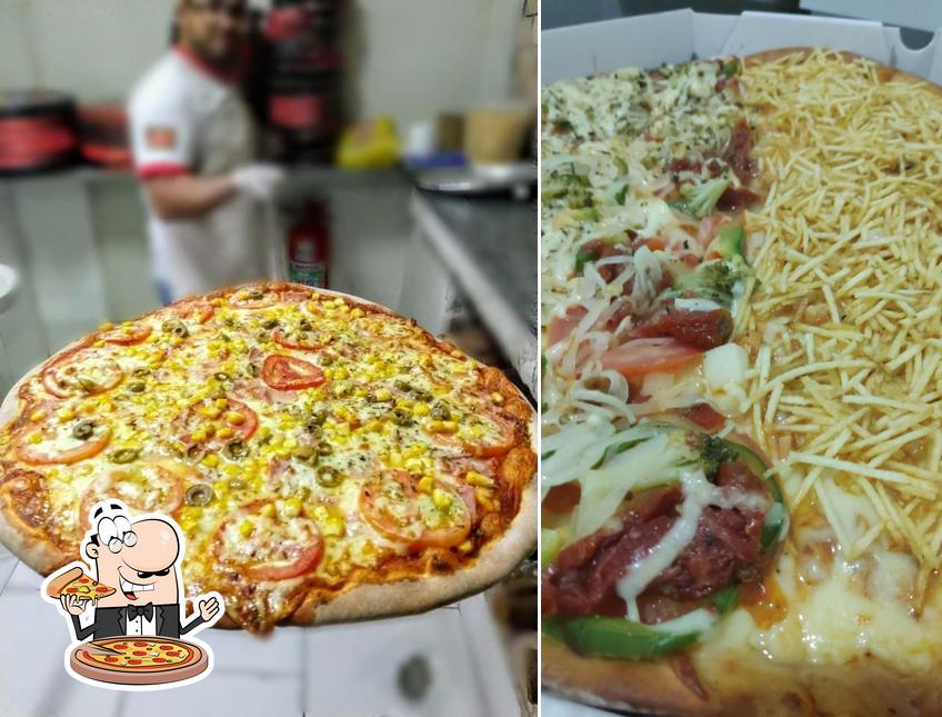 Consiga diversos variedades de pizza
