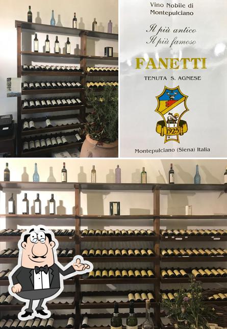 Gli interni di Tenuta S. Agnese di Fanetti Enoteca