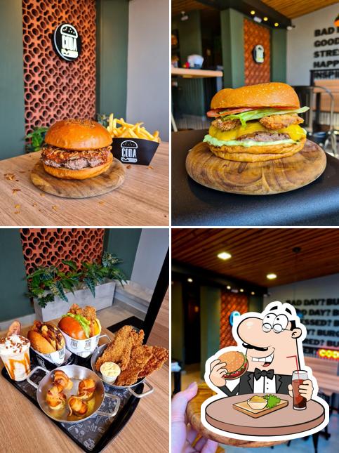 Os hambúrgueres do Hamburgueria CODA Burger - Itajubá/MG irão saciar diferentes gostos
