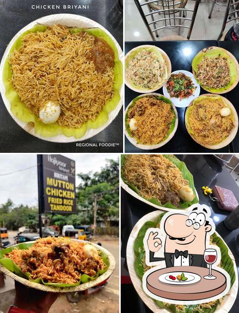 Meals at HAJIYAAR BIRIYANI