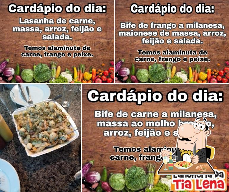 Comida em Lancheria Da Tia Lena