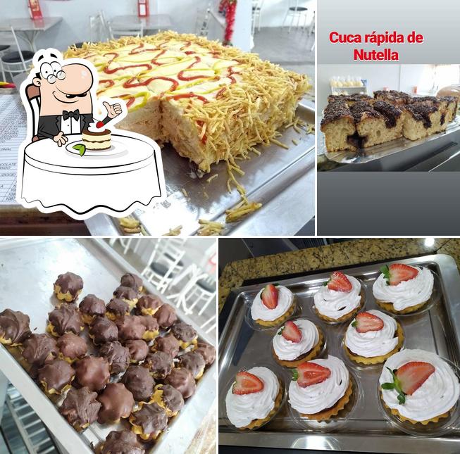 Padaria e confeitaria Giro's provê uma escolha de pratos doces