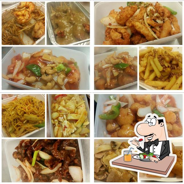 Food at Alice Chinese Takeaway