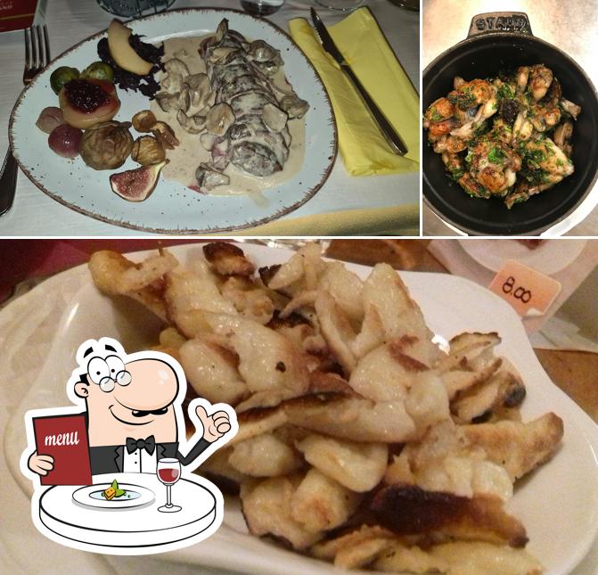 Platti al Restaurant Au Cerf d’or