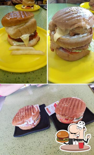 Get a burger at Funtime Fried Chicken ( FFC )
