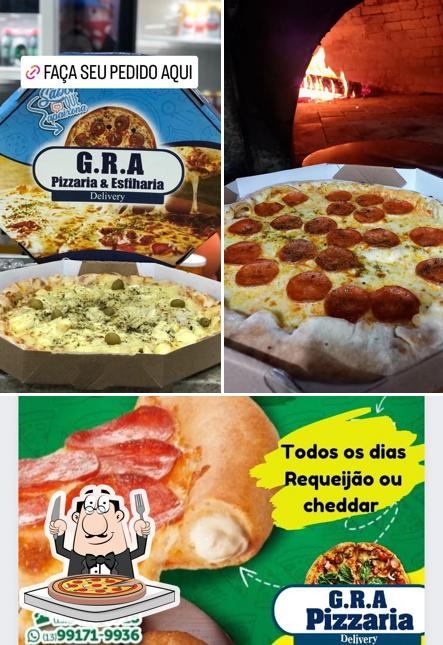 Experimente pizza no Geru