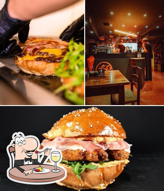 Dai un’occhiata alla foto che raffigura la cibo e interni di Mr. Hog Burger Adria