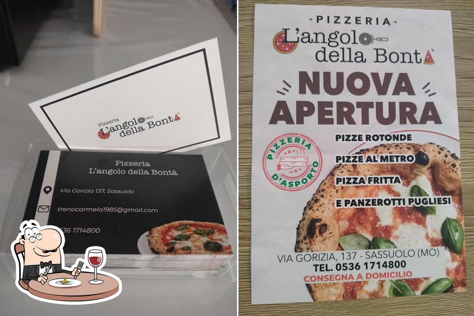 Cibo al Pizzeria L'angolo Della Bontà