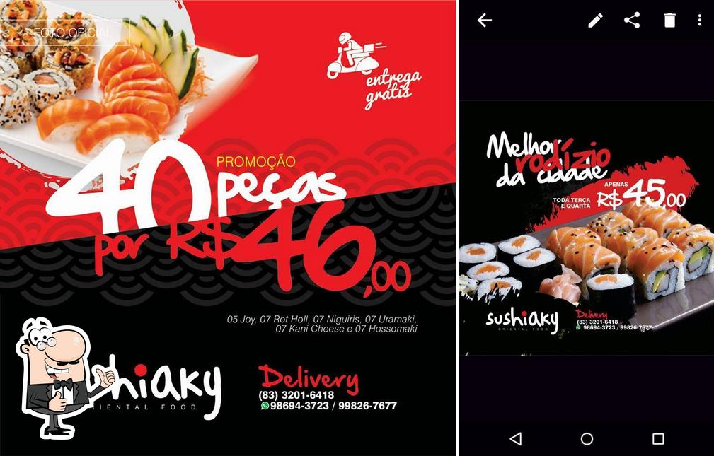 See this photo of Sushiaky Oriental Food