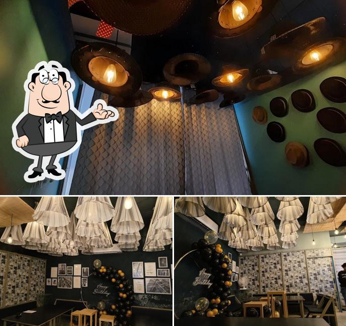 Check out how Cafe L'amour - Best Cafe In Vadodara For Birthday Celebration And Candle light Date looks inside