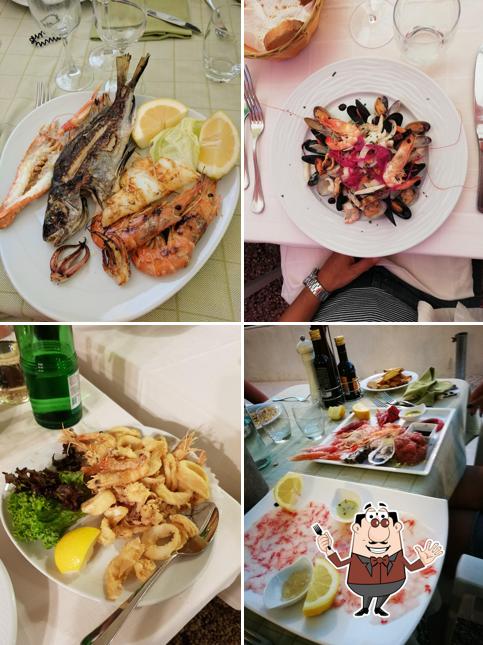 Cibo al Ristorante Acquamarina