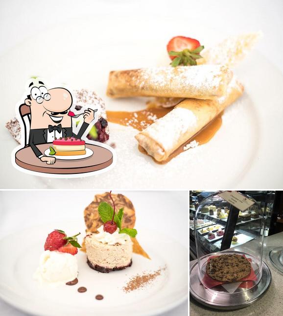 Cincin Restaurant offers a number of sweet dishes