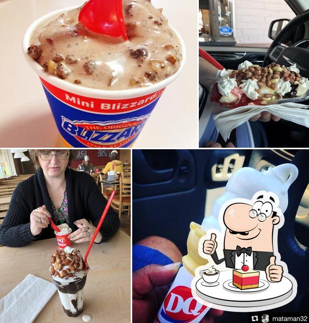 Dairy Queen Store serves a range of sweet dishes