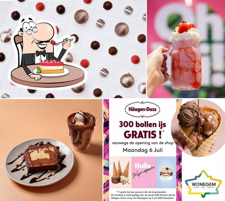 Häagen-Dazs propose une éventail de desserts