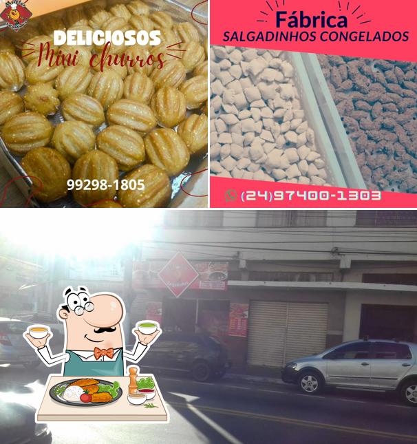 O Master Salgadinhos se destaca pelo comida e exterior