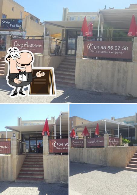 L'extérieur de Restaurant Chez Antoine