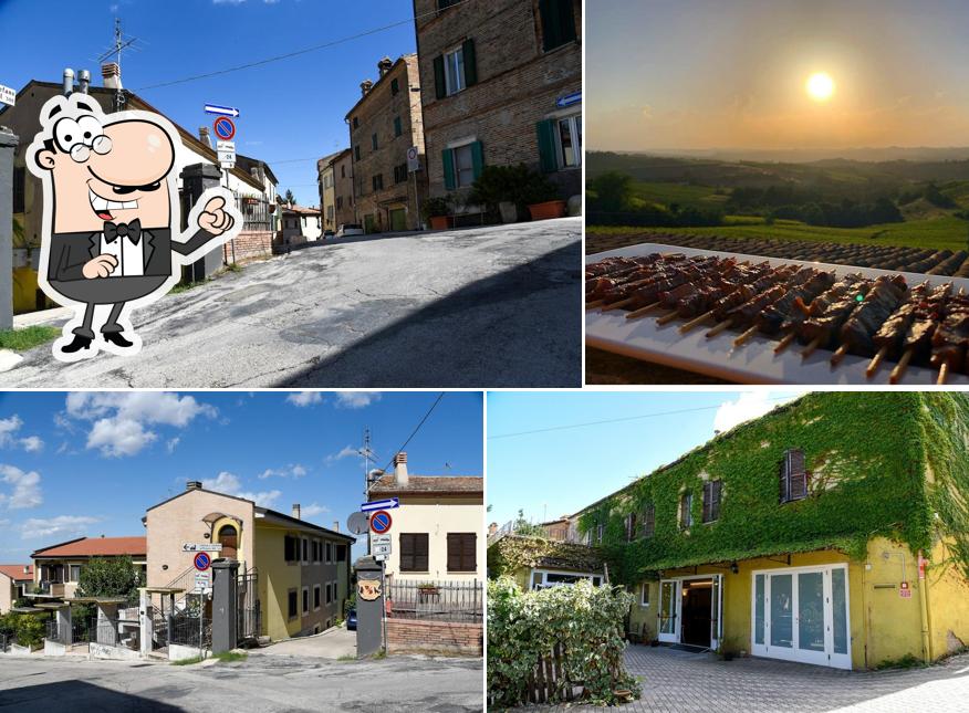 Gli esterni di Ristorante La pecora e il lupo Arrosticineria, Bruschetteria
