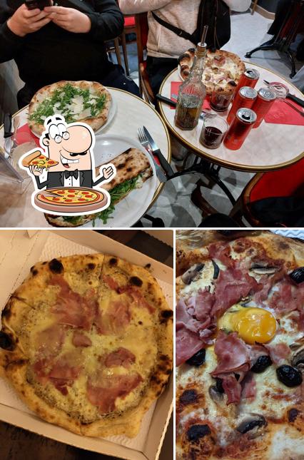 Choisissez des pizzas à Trattoria Chez Antone ( sans réservation )