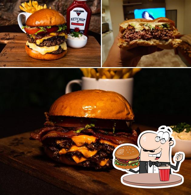 Os hambúrgueres do Burger Hall Hamburgueria irão saciar diferentes gostos