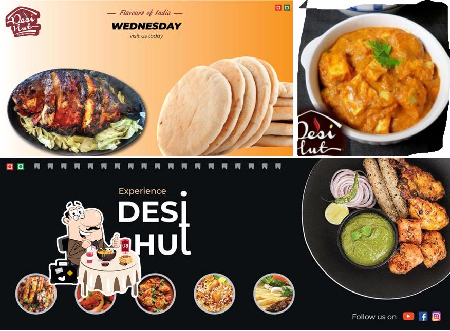 Food at Desi Hut