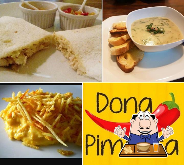 Platos en Dona Pimenta