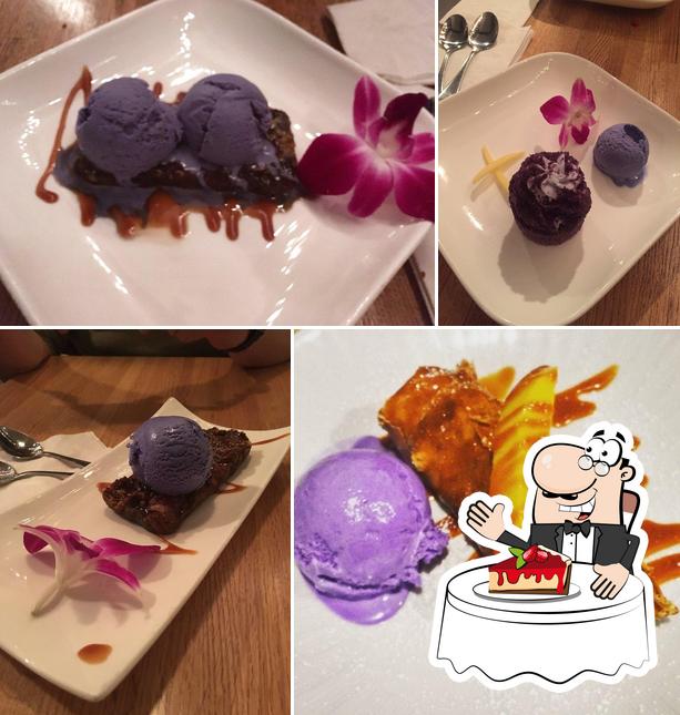 Purple Patch offers a number of desserts