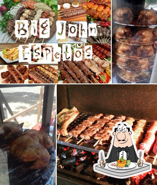 Comida em Big John Espetos