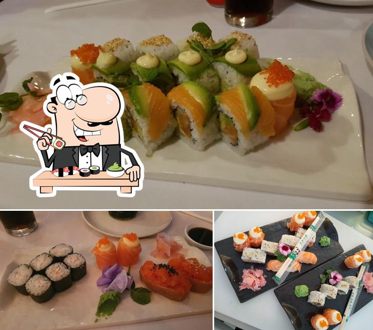 Tómate uno de sus diferentes tipos de sushi