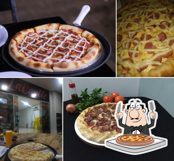 Peça pizza no Pizzaria Lacartte