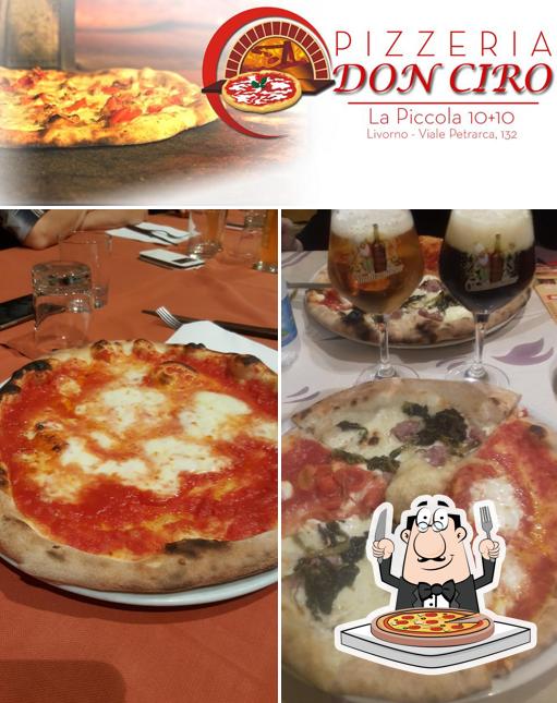 Ordina una pizza a Pizzeria Don Ciro La piccola 10+10