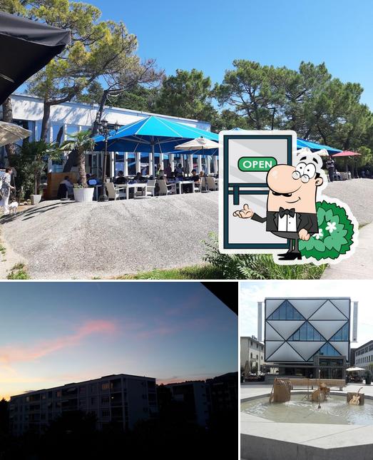 Goditi la vista dagli esterni di IL LIDO BAR RESTAURANT