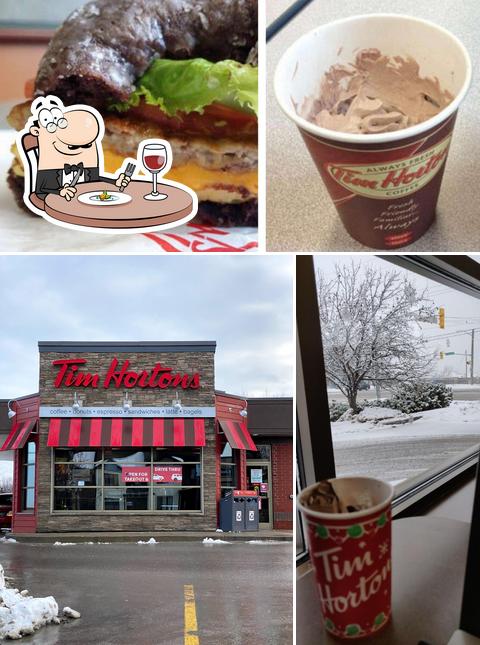 Nourriture à Tim Hortons