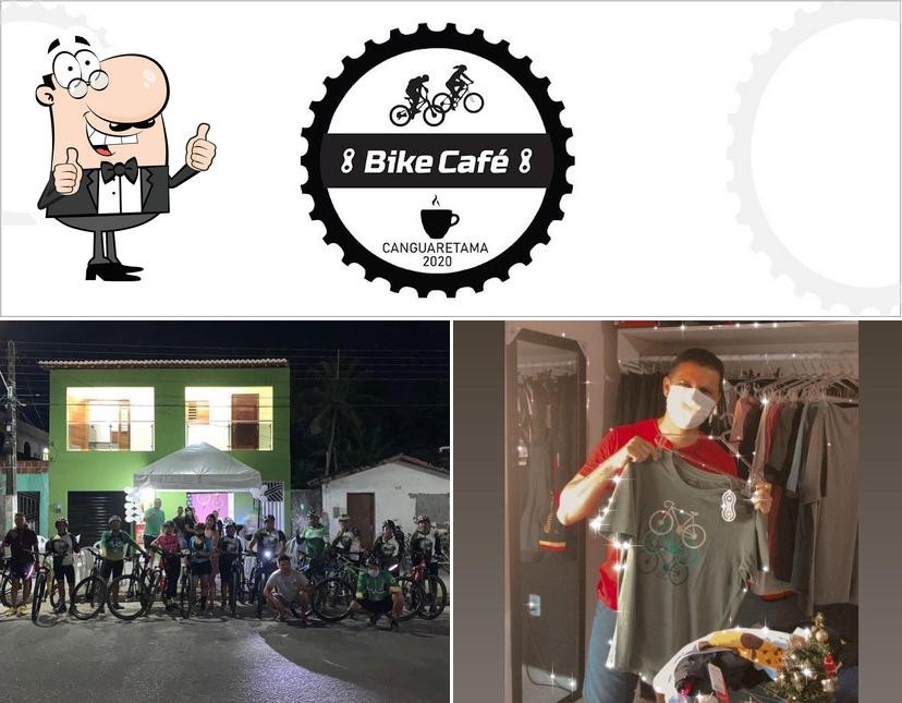 Look at the picture of Bike Café