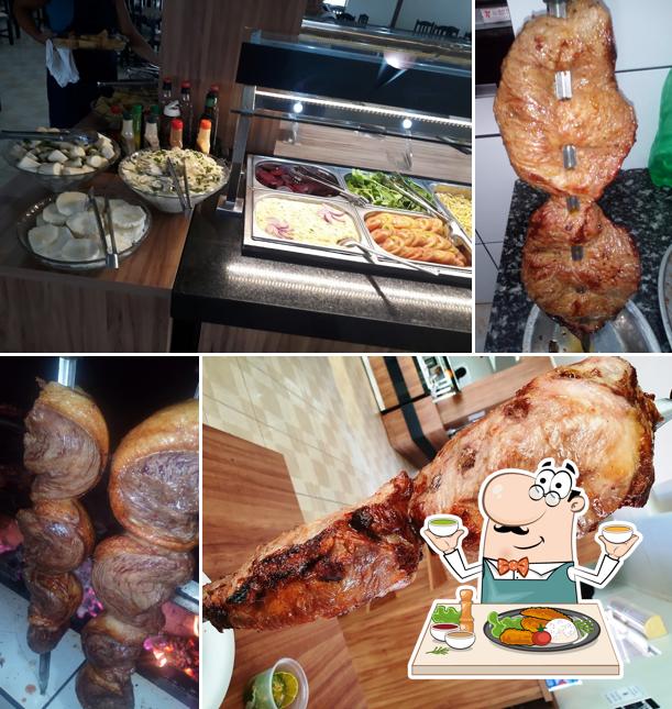 Comida em Churrascaria Boi na Brasa - Comida, Churrascaria, Restaurante, Almoco, Buffet