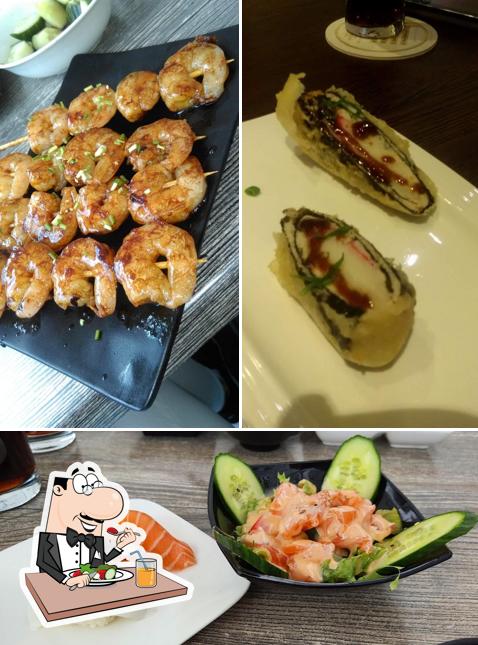 Essen im Japanisches Restaurant Koi