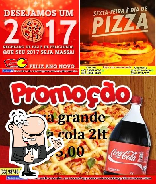 Here's an image of Quero Mais Pizza e CIA