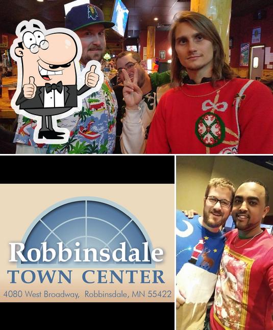 See the pic of Robbinsdale Town Center