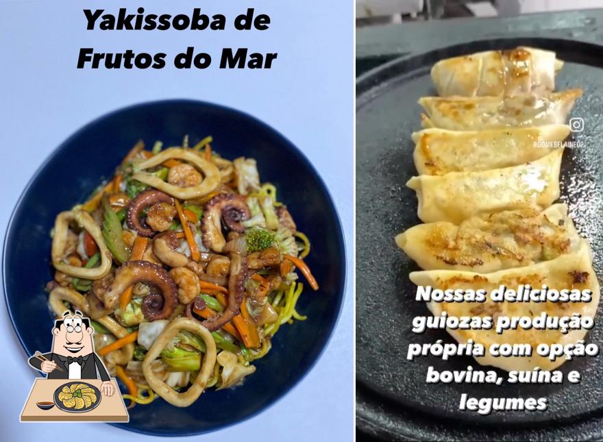 Gyoza em Pops Fish