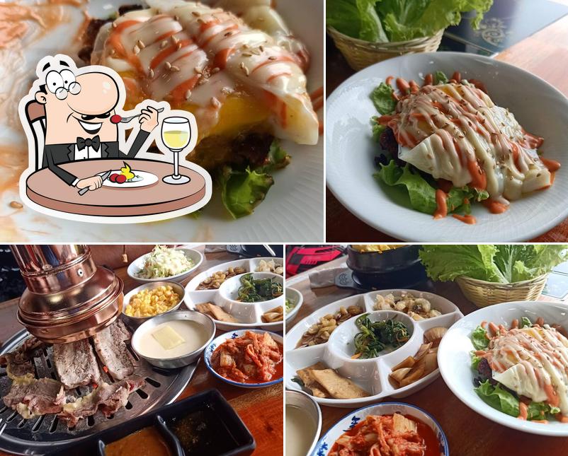 Food at Tita Jib Korean Restaurant