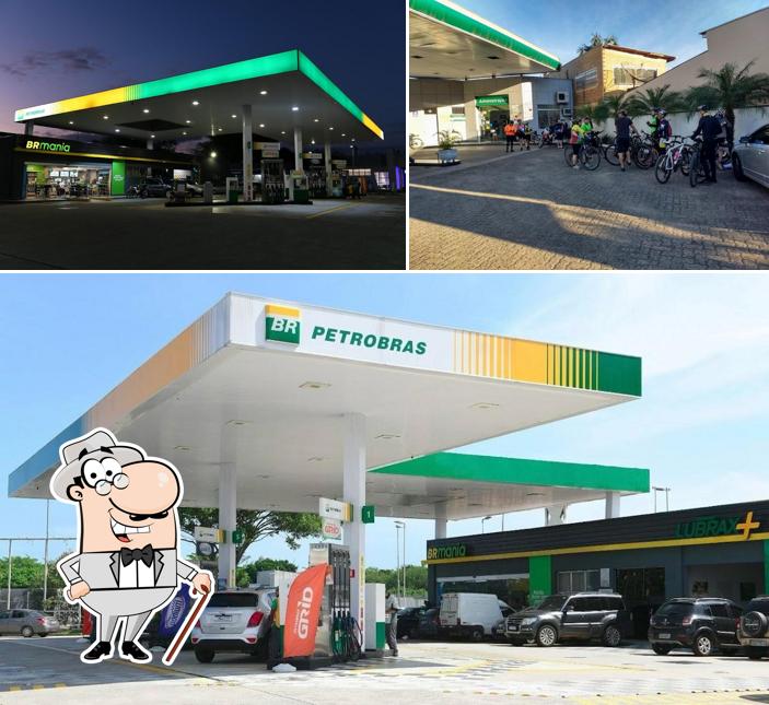 Veja imagens do exterior do Posto Petrobras