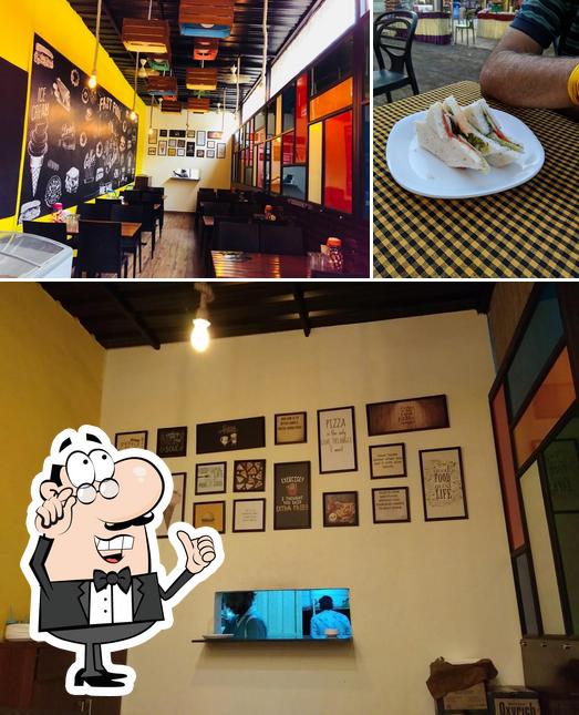 The interior of Agrawal Cafe and Fastfood