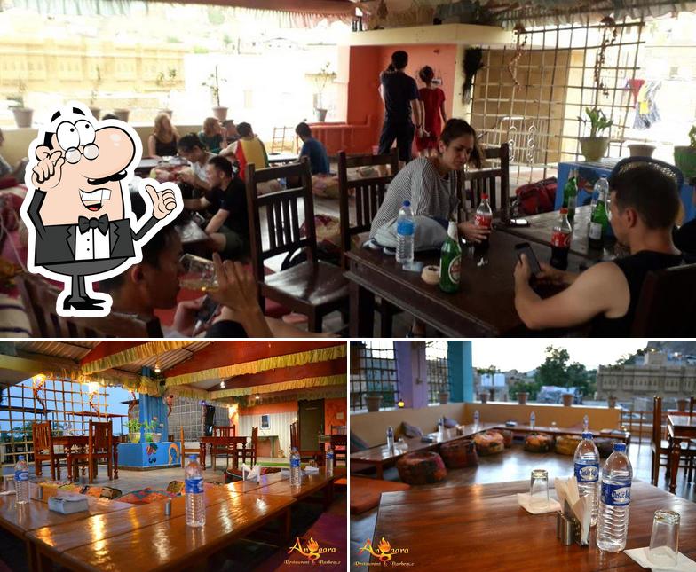 Check out how Angaara Restaurant & café (Rooftop) looks inside