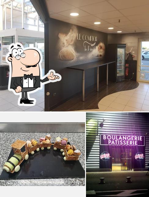 Vérifiez l’image représentant la intérieur et nourriture concernant Boulangerie "Le fournil de yalo"