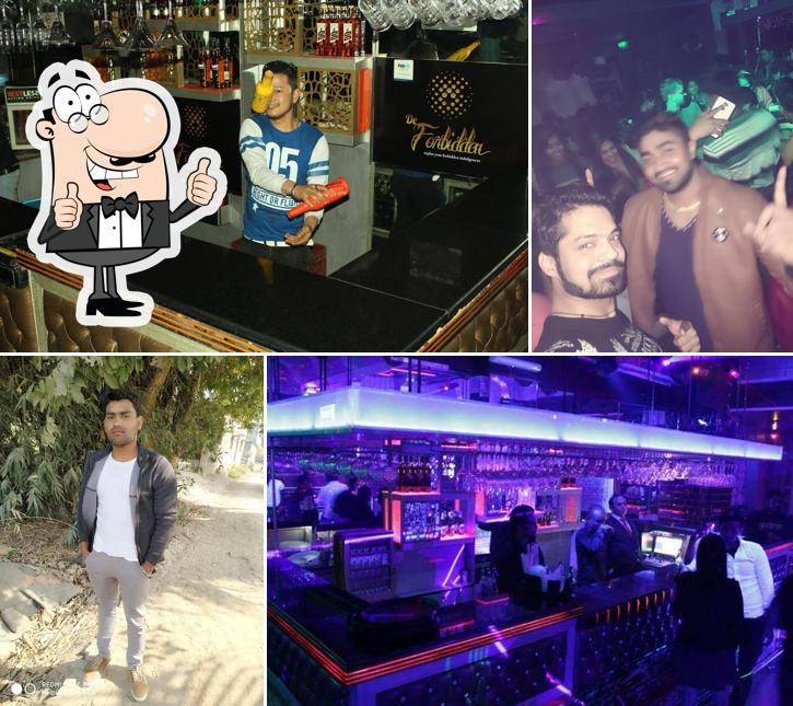 Look at the picture of De Forbidden Lounge night club