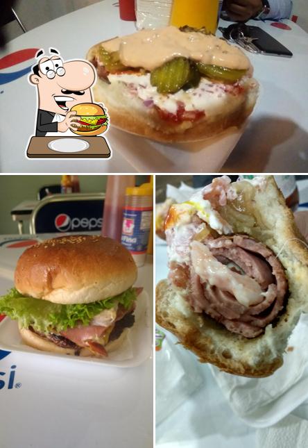 Order a burger at Hot Dogs El Compa Shore