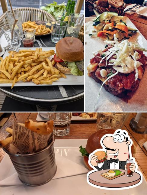 Prenez un hamburger à Le Bistrot d'Arsène