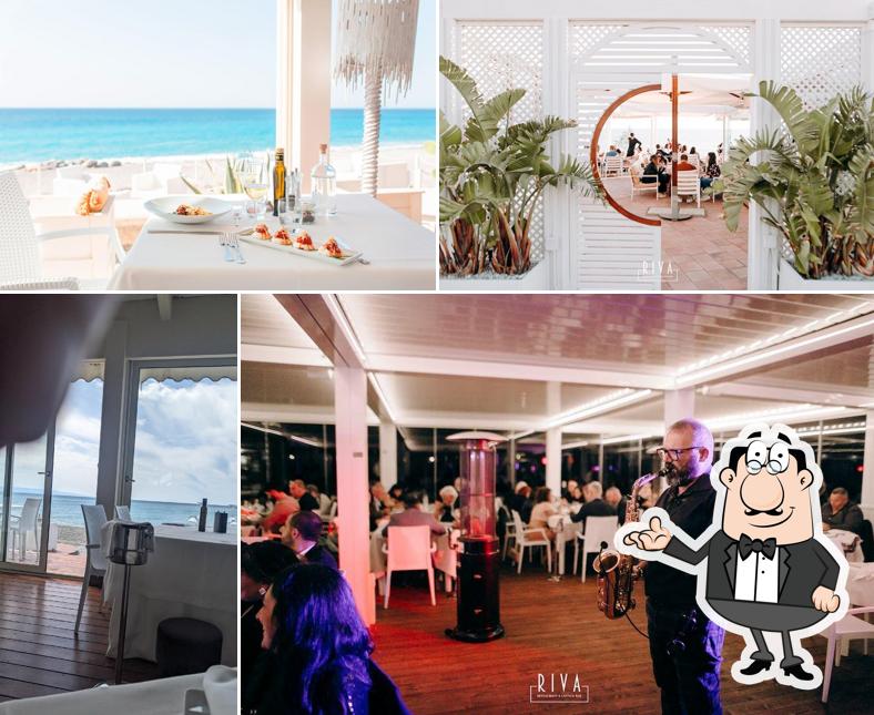 Dai un'occhiata agli interni di Riva Restaurant & Lounge Bar