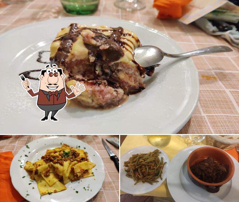 Cibo al Ristorante Pizzeria Il Rustichello